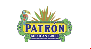 Product image for Patron Mexican Grill $5 OFF any purchase of $35 or more. Lunch Only • Dine In Only.
