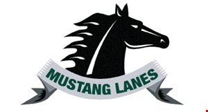 Mustang Lanes logo