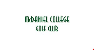 Mcdaniel College Golf Club logo