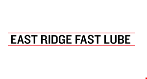 East Ridge Fast Lube logo