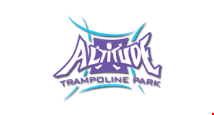 Product image for Altitude Trampoline Park FREE pair of socks with jump purchase of an hour or more.