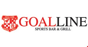 Product image for Goal Line Sports Bar & Grill $5 OFF any purchase of $50 or more. 