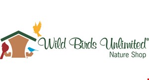 Product image for Wild Birds Unlimited $5 OFF Any Purchase Of $30 Or More. 