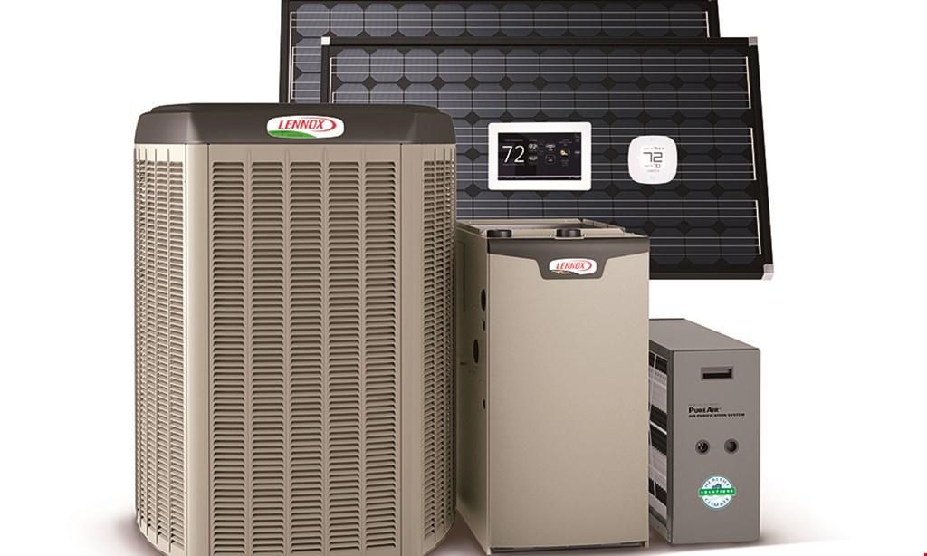 Product image for KEEFE'S A/C, HEATING & ELECTRICAL NO PAYMENTS UNTIL 2021. Finance a NEW Lennox® system for as little as $132* per month. PLUS UP TO $1,350 in rebates.