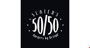 SLATER'S 50/50 logo