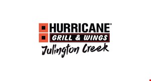 Product image for Hurricane Grill & Wings - Julington Creek $5 Off $25 Purchase. 