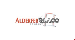 Alderfer Glass logo