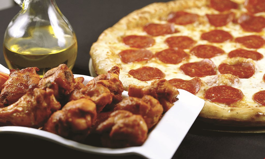 Product image for PIZZA 1 Large Cheese Pizzas And 12 Chicken Wings $24.99