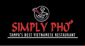Product image for Simply Pho $5.00 Off $25 or more