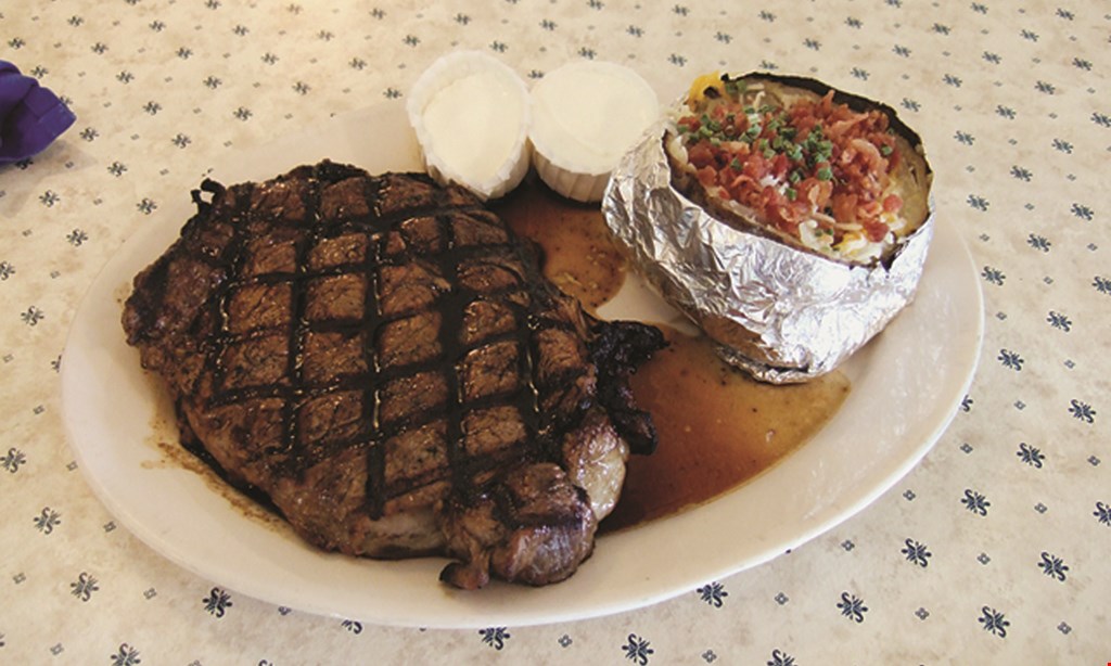 Product image for Side Porch Steak House $5.00 OFF Any Food Purchase 