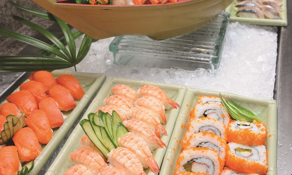 Product image for Mikado Japanese Buffet $5 off any purchase of $65 or more $10 off any purchase of $125 or more