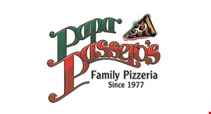 Papa Passero's Pizzaria logo