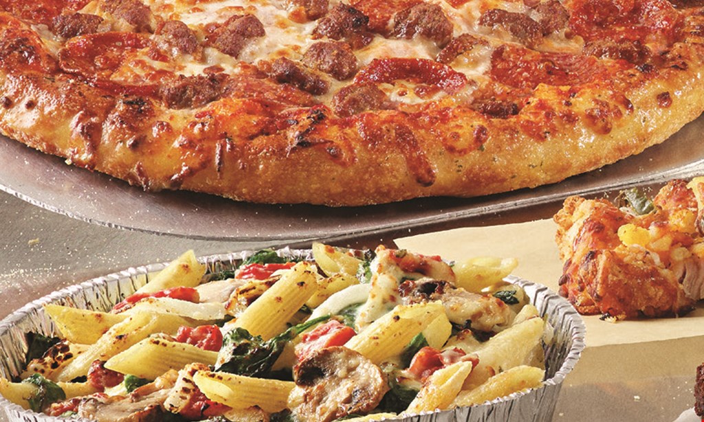 Product image for Dominos Pizza $15.99 each any large specialty pizza