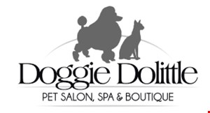 Product image for Doggie Dolittle Pet Salon & Spa LOYAL CUSTOMER REWARD $20 OFF next bath or grooming service.