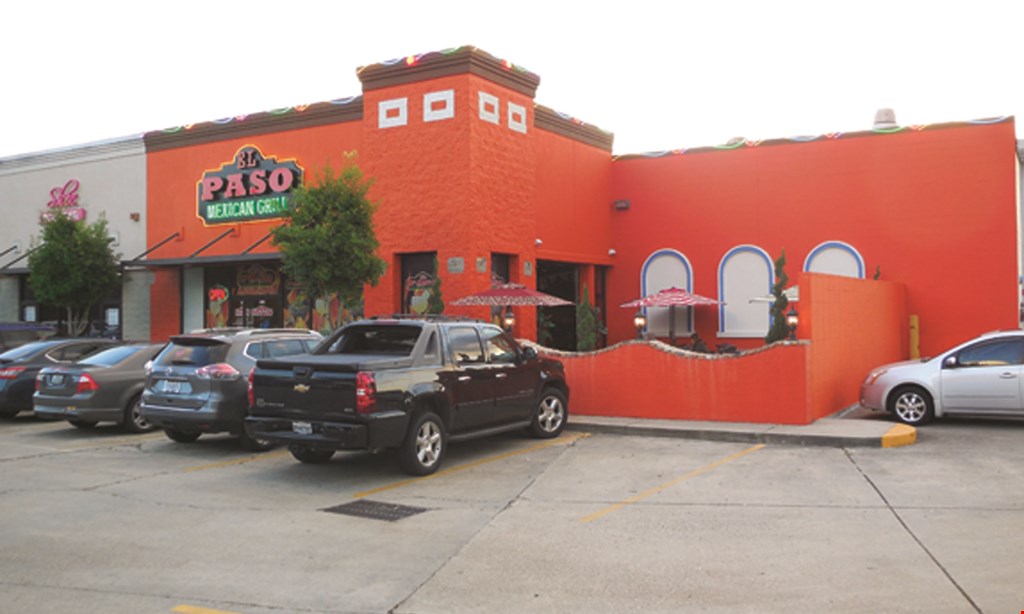 Product image for El Paso Mexican Grill $3 off any lunch with purchase of 2 entrees · dine in only