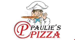 Product image for Paulie's Pizza FREE garlic knots with purchase of any large pizza. 