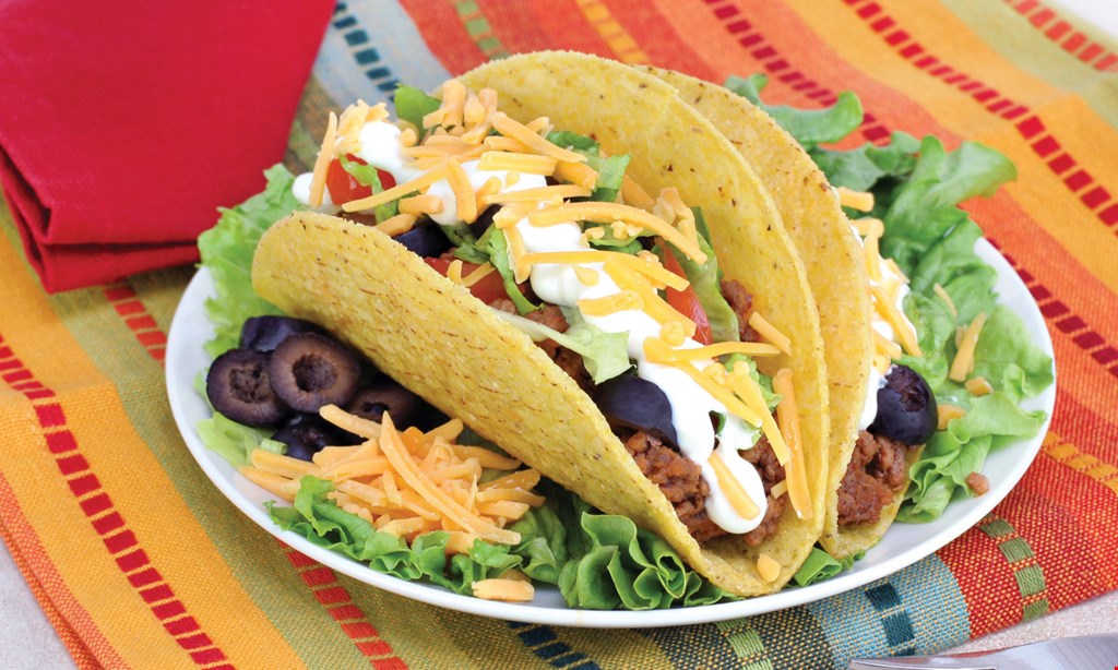 Product image for Senor Taco's $14.99 5 Tacos (avocado, beef, pork, chicken or chorizo). 