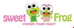 Product image for Sweet Frog $5.95 12 oz. fill up cup. 
