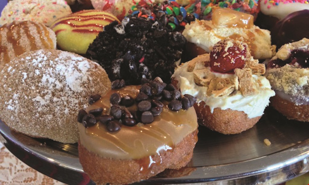 Product image for Peace, Love & Little Donuts $2 OFF one dozen donuts. 