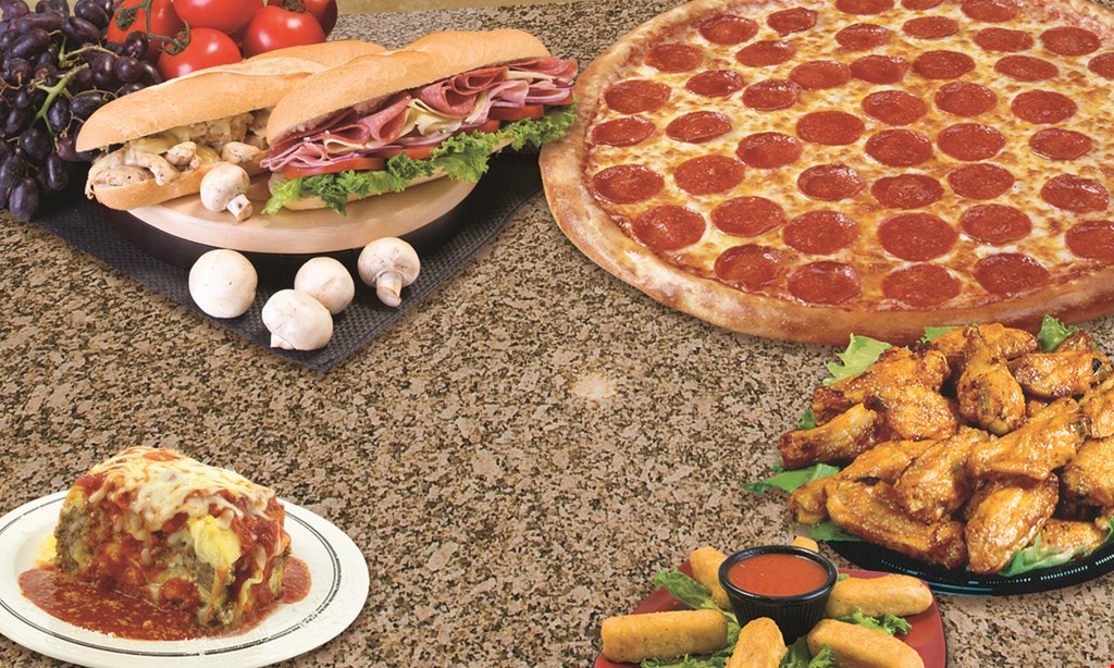 Product image for Franconi's Pizzeria & Restaurant $24.95 family deal 16" pizza, 2 french fries, 1 order of breadsticks & 2-liter soda (toppings extra). 