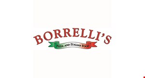 Borrelli's Pizza and Italian Food logo
