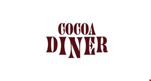 Product image for Cocoa Diner $3 OFF any purchase of $20 or more