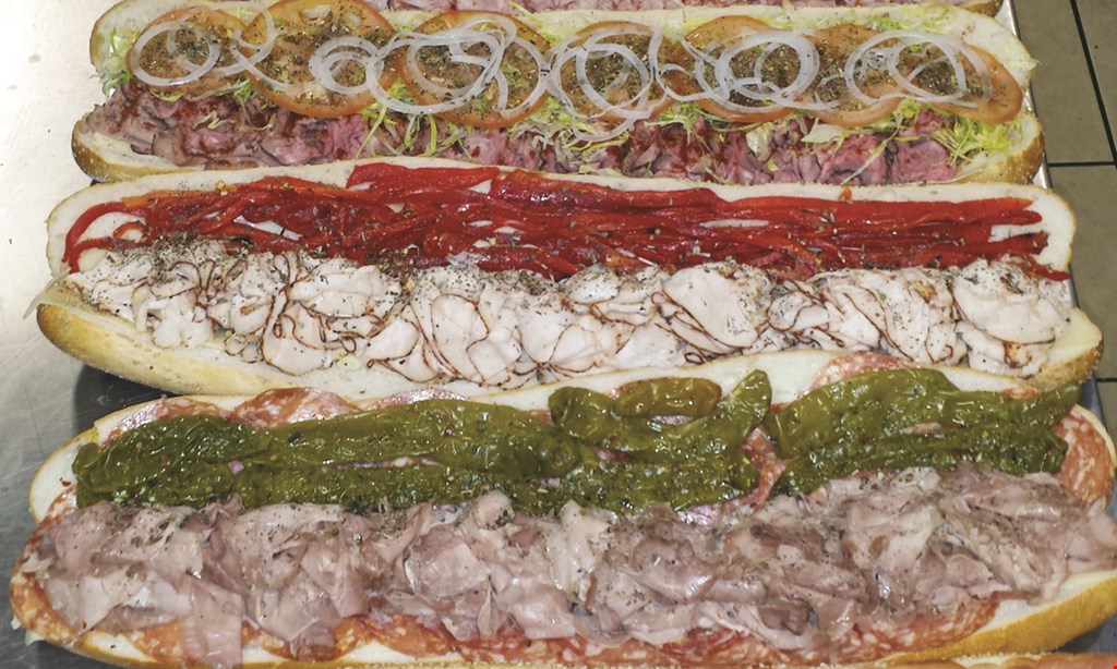Product image for Fat Louie's 50% off any sandwich