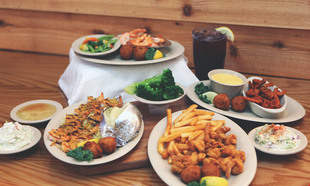 Product image for Sam's St. John's Seafood - Normandy $2 Off Fried shrimp dinner served with two sides