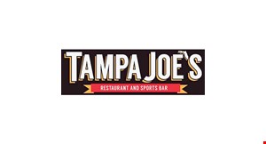 Product image for Tampa Joe's $10 Off any purchase of $45 or more (before tax). 