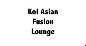 Koi Asian Fusion Lounge logo