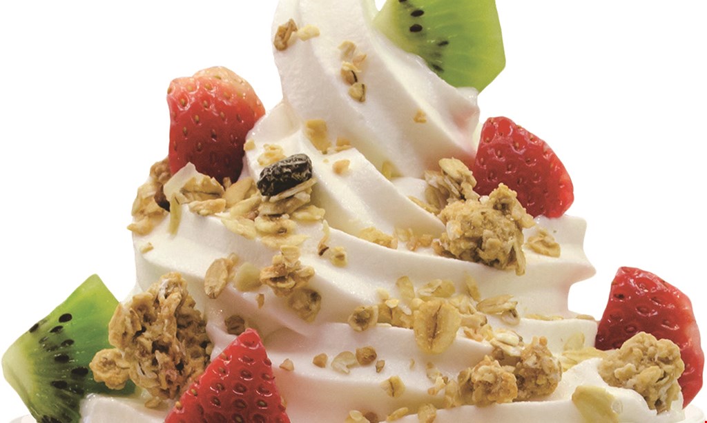 Product image for Sweet Frog Glen Mills $5.00 off frozen yogurt cake.