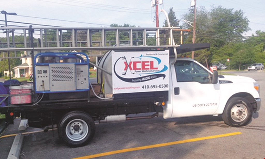 Product image for Xcel Power Washing Services $50 off any powerwashing job over $275.