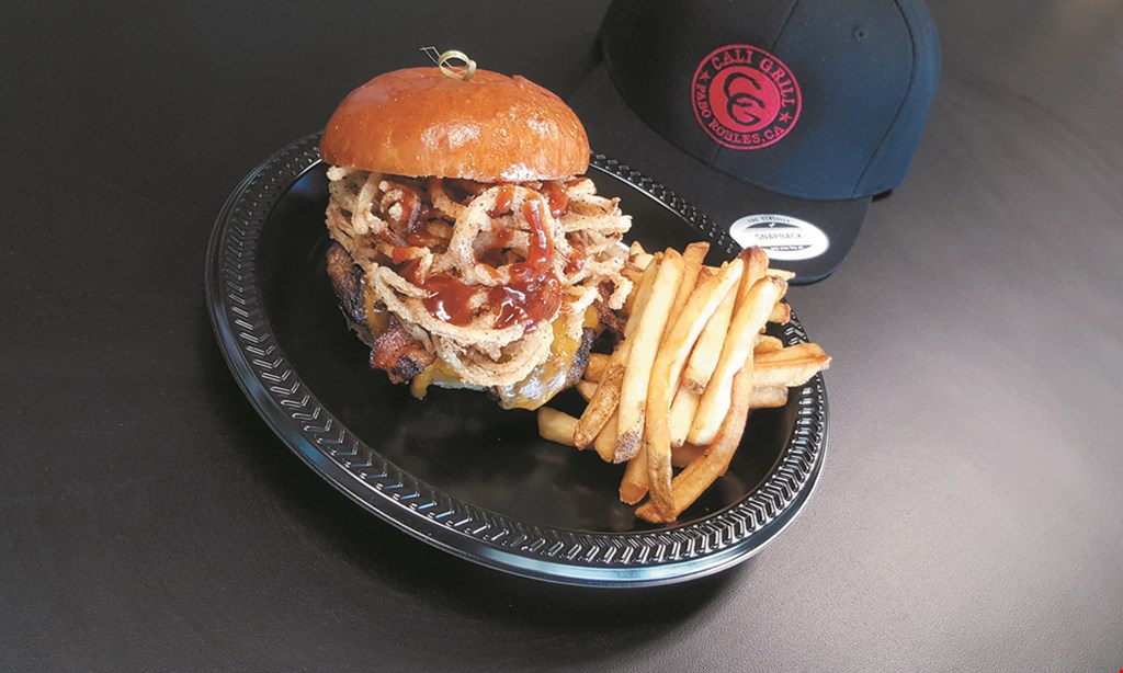 Product image for Cali Grill 50% off any burger