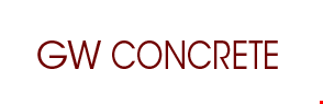 GW Concrete logo