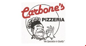 CARBONE'S PIZZERIA logo