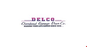 Product image for Delco Overhead Door Co. Inc. $20 OFF any service repair. 