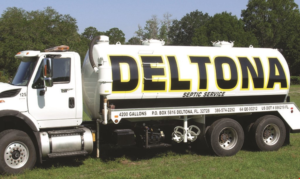 Product image for Deltona Septic $10 off any septic service.
