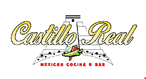 Product image for Castillo Real Mexican Cocina & Bar *** BREAKFAST COUPON ***FREE Of equal or Lesser Value. From Breakfast Menu Only. Dine In Only Offer. 11am-3pm. BUY ONE GET ONE.