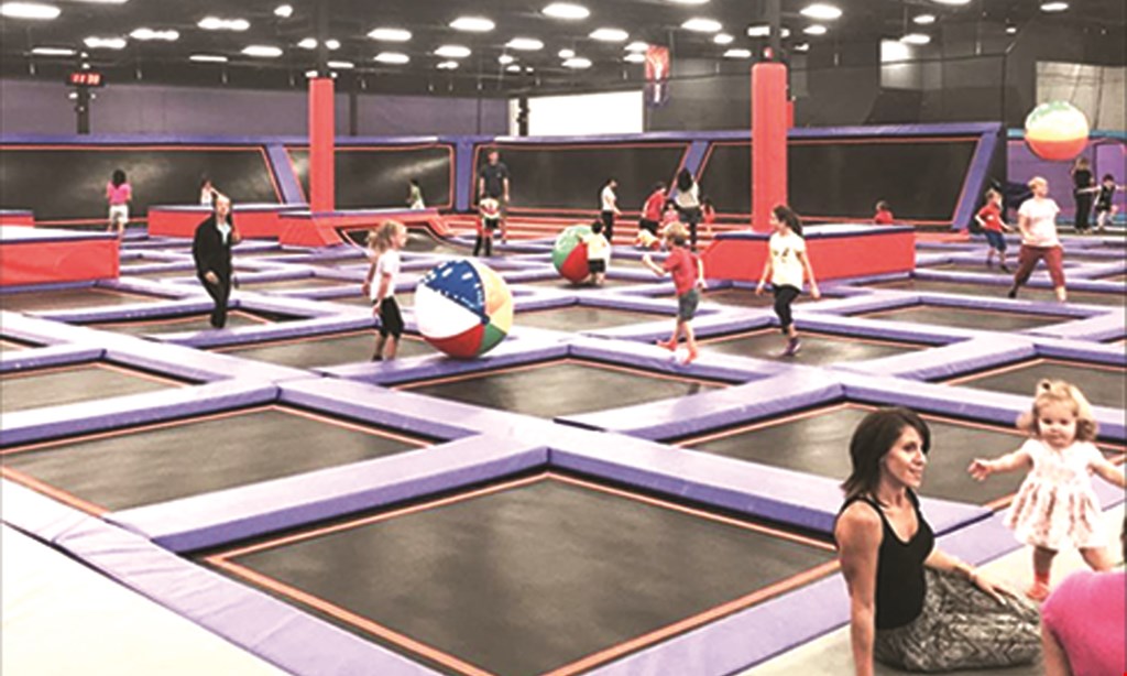 Product image for Altitude Trampoline Park $16.99 2 hours of jump time for the price of 1. 