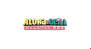 Aloha Grill Hawaiian BBQ logo