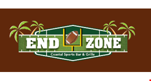 Product image for End Zone Coastal Sports Bar & Grille 10%OFF entire purchase. 