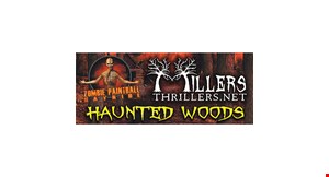 Millers Thrillers Haunted Woods logo