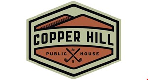 Product image for Copper Hill Public House $5 Off entire check of $30 or more