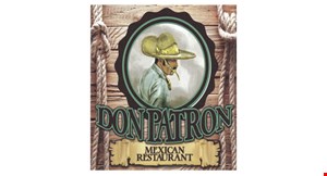 Product image for Don Patron Mexican Restaurant $10 OFF any purchase of $50 or more excludes alcohol 