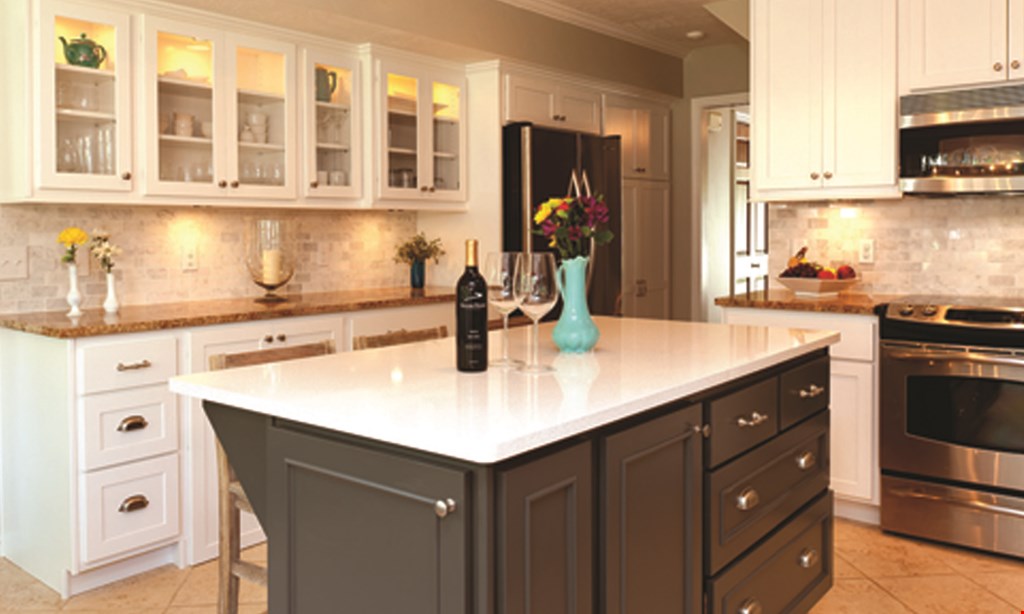 Product image for Florida Cabinet Refacing 50% off installation.