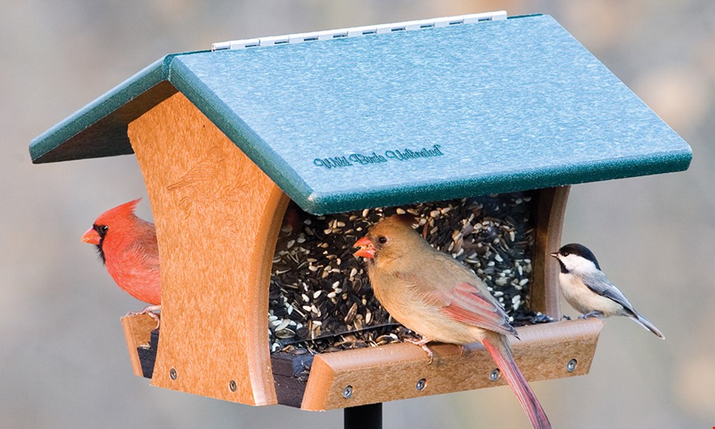 Product image for Wild Birds Unlimited FREE Premium No-Mess Seed* Fresh, Filler-Free, No Shells With Purchase of any Seed Feeder.