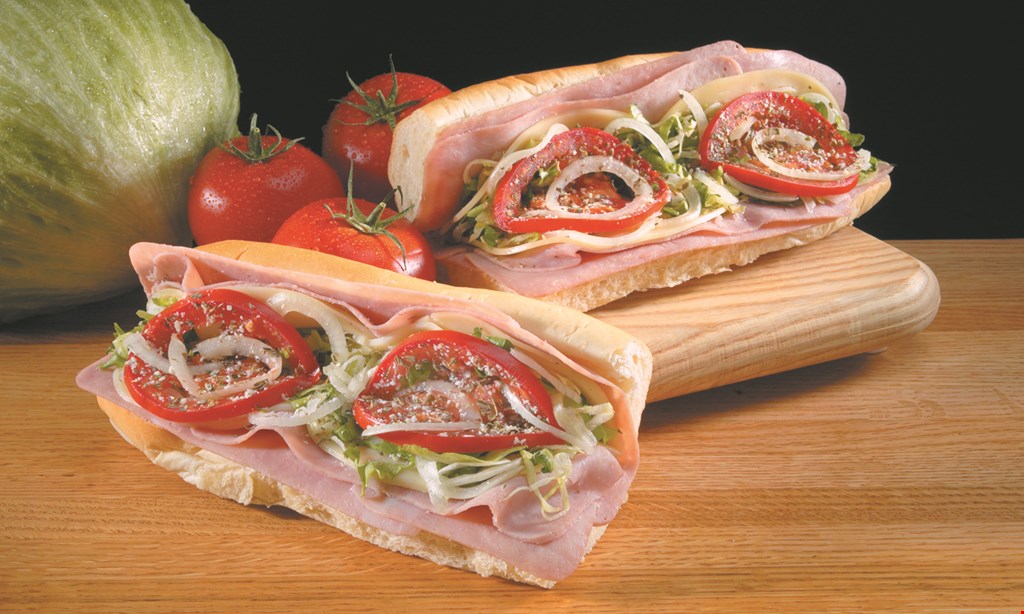 Product image for JRECK SUBS $10.99 2 Whole Cold Subs turkey, tuna, ham, regular mixed or meatball