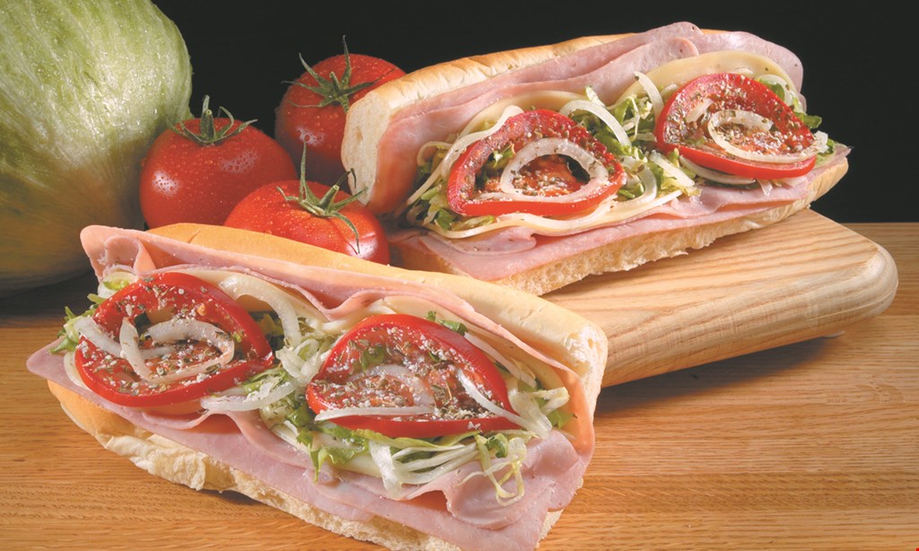 Product image for JRECK SUBS $10.99 2 Whole Cold Subs turkey, tuna, ham, regular mixed or meatball