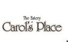 The Eatery at Carol's Place logo