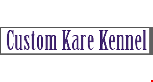 Product image for Custom Kare Kennel, Inc. FREE Pupsicle or yogurt with one night of boarding.